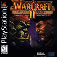 Warcraft II The Dark Saga Playstation  box art